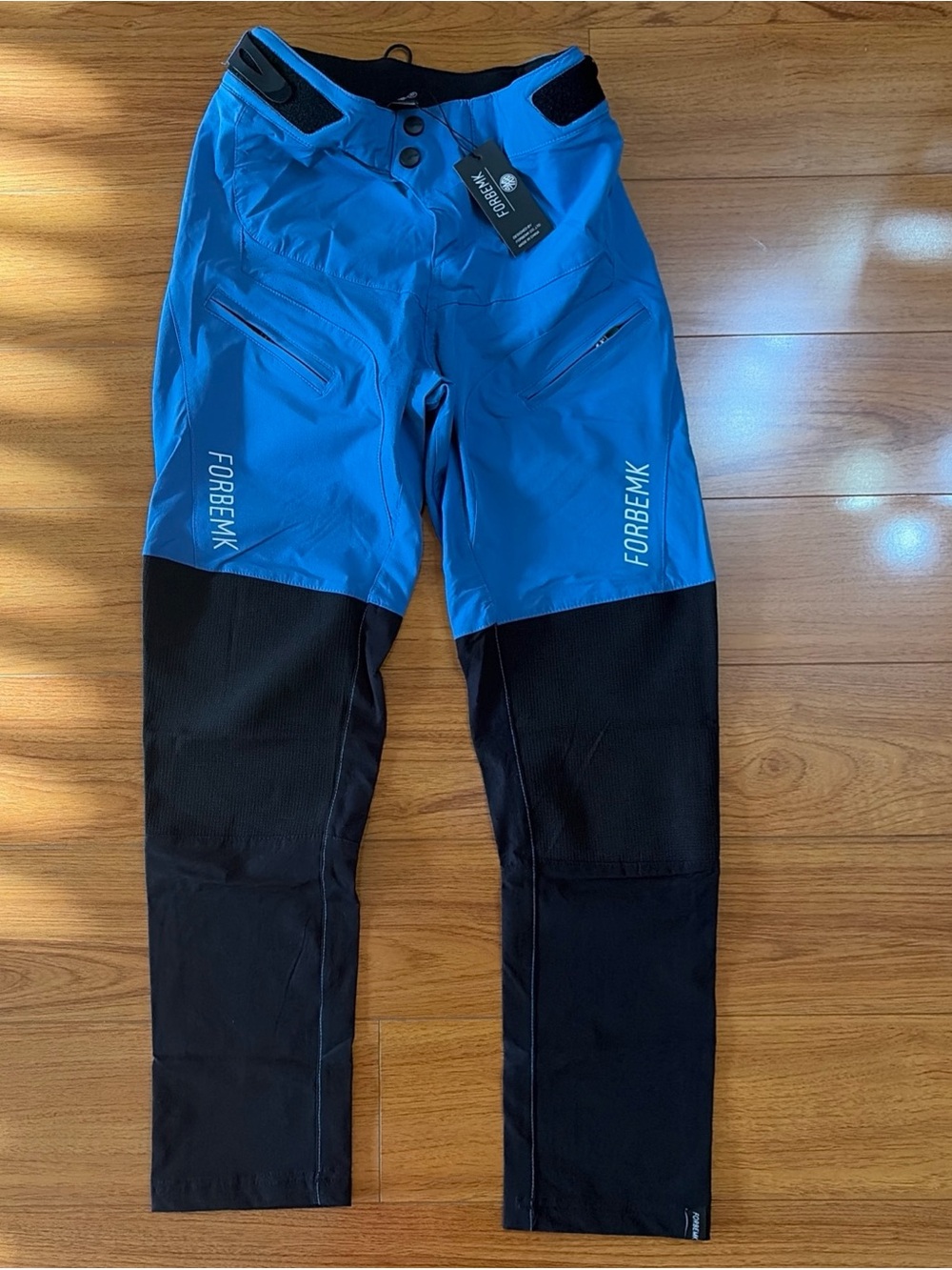 FORBEMK Boys Mountain Bike Pants,Kids Trail MTB Pants, Breathable Size 10